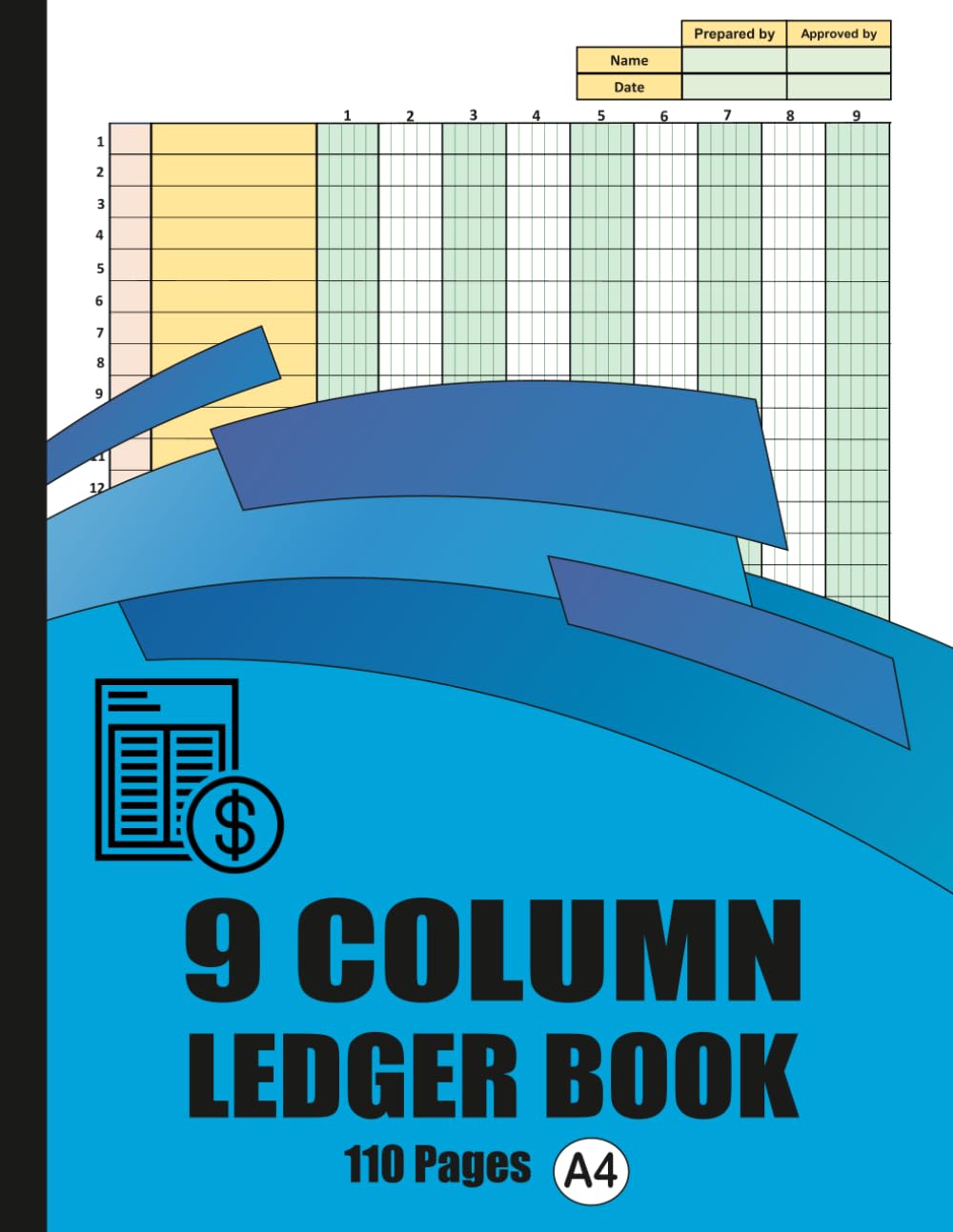 9 Column Ledger Book: Colorful Multi Column Ledger for Accurate Accounting Records & Personal Finance baixar livro de graça