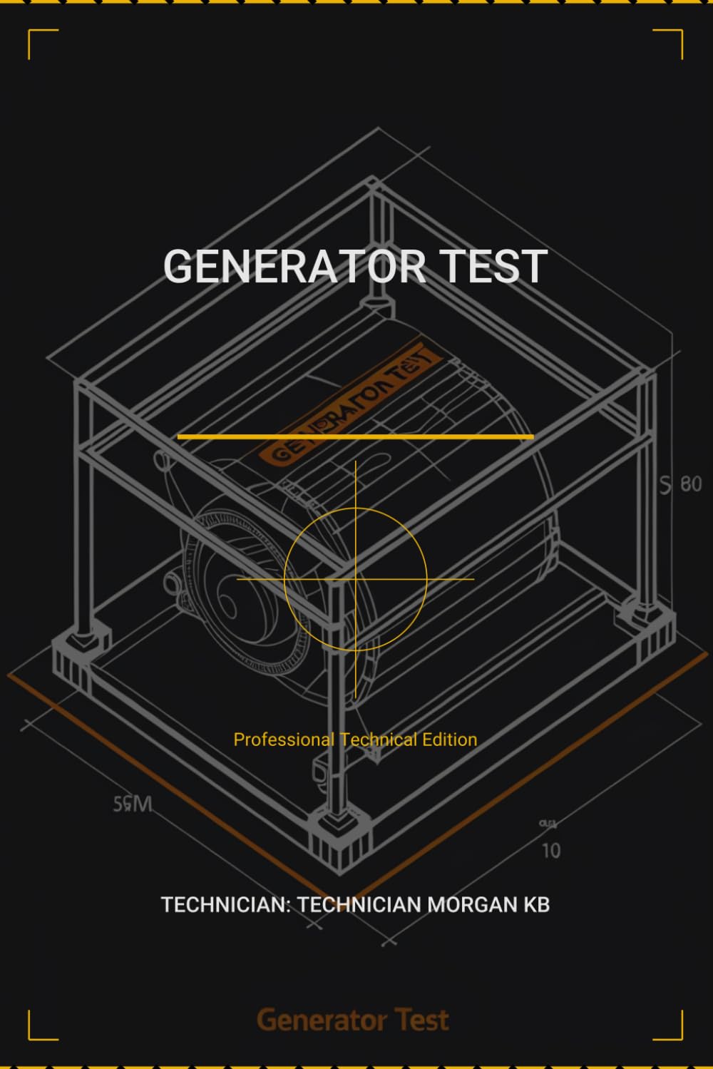 GENERATOR TEST: Equipment Activity Record Log: Professional Technical Edition - with PM Checksheets, for Industrial Environments baixar o livro de graça
