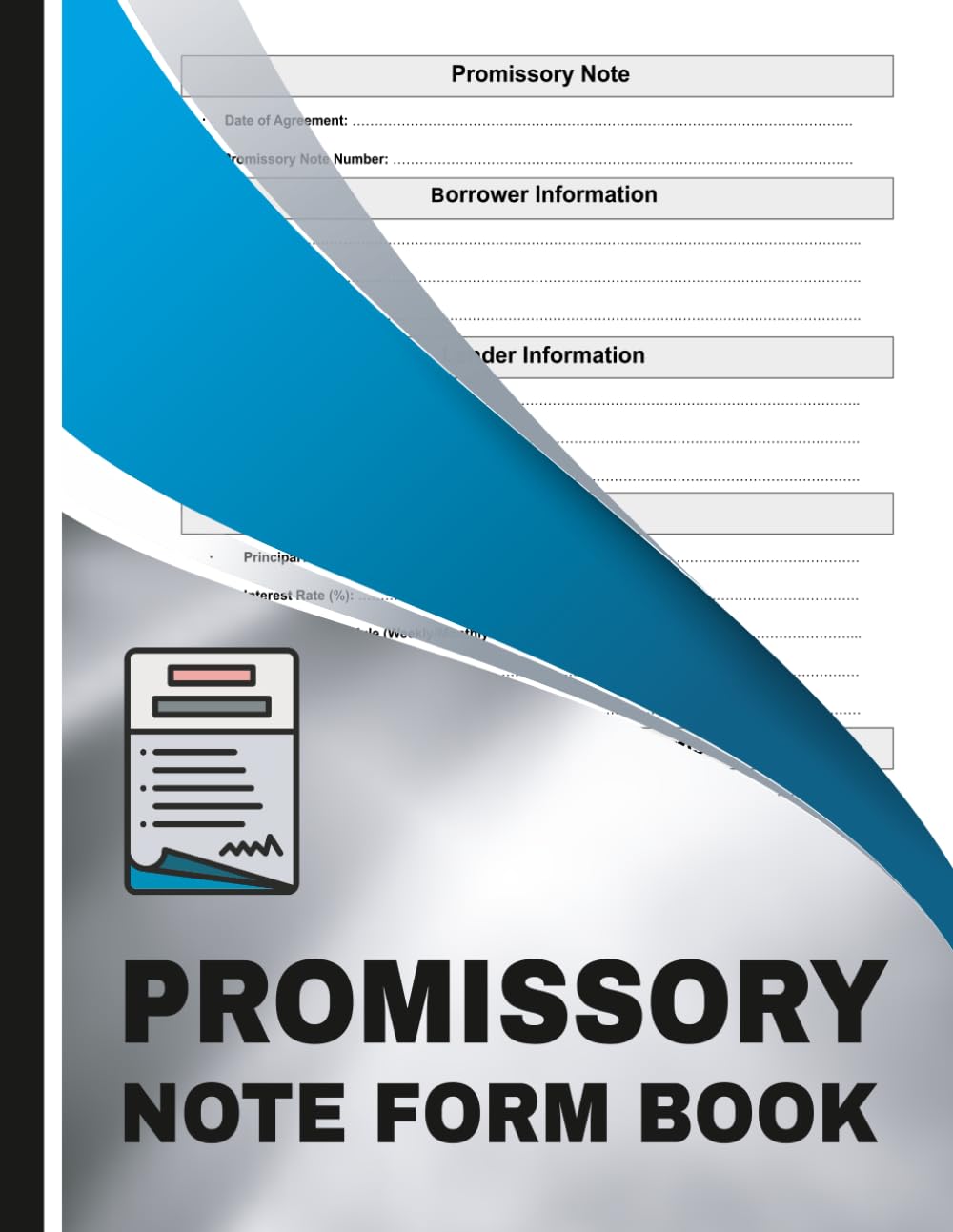 Promissory Note Form Book: 60 Easy-to-use templates for personal loans, business agreements, and legal financial contracts| 8.5 x 11 inches. baixar livro de graça