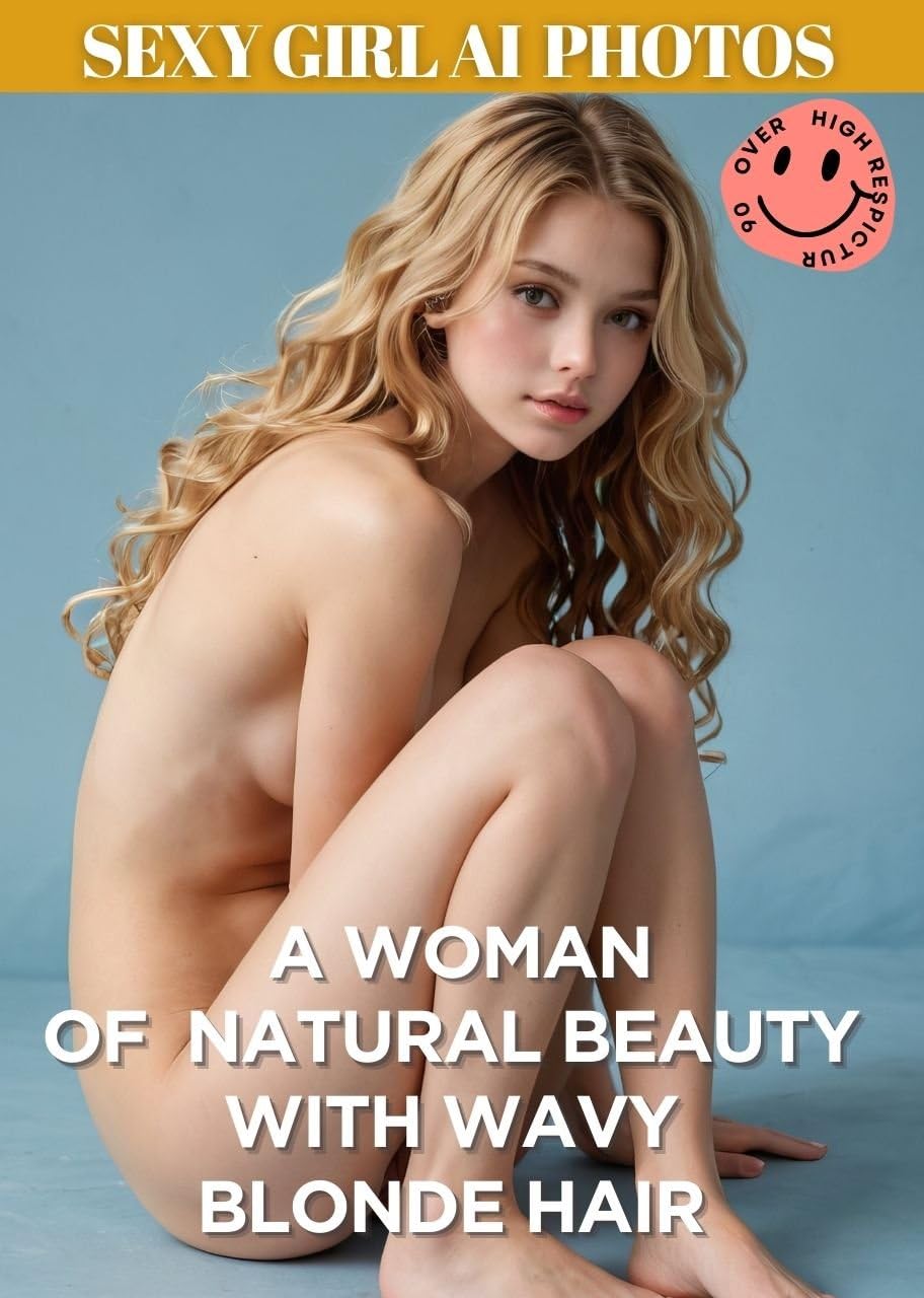 Sexy Girl Ai photos: A Woman of Natural Beauty with Wavy Blonde Hair (English Edition) baixar o livro de graça