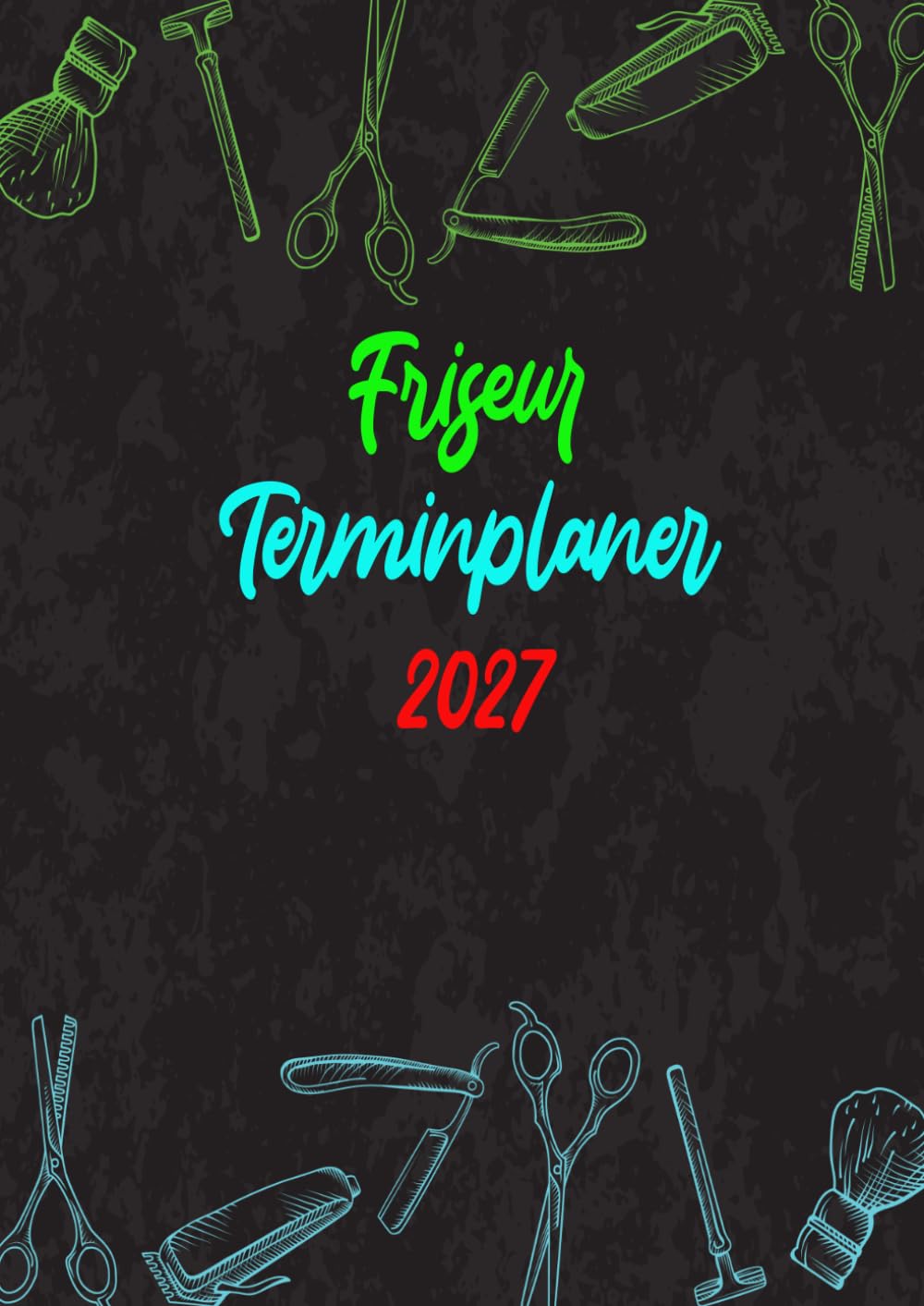 Hairdressing Appointment Book 2027: Daily Planner 1 Page/day A4 & Client Scheduler for Hairdressers, Barbers, and Beauty Therapists | 48 Weeks | 8:00 - 21:00 -15, 30, and 45-minute - 2 employees baixar o livro de graça