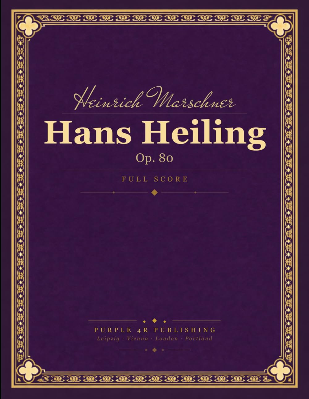 capítulo por capítulo baixar Marschner: Hans Heiling, Op. 80 - Full Orchestral Score