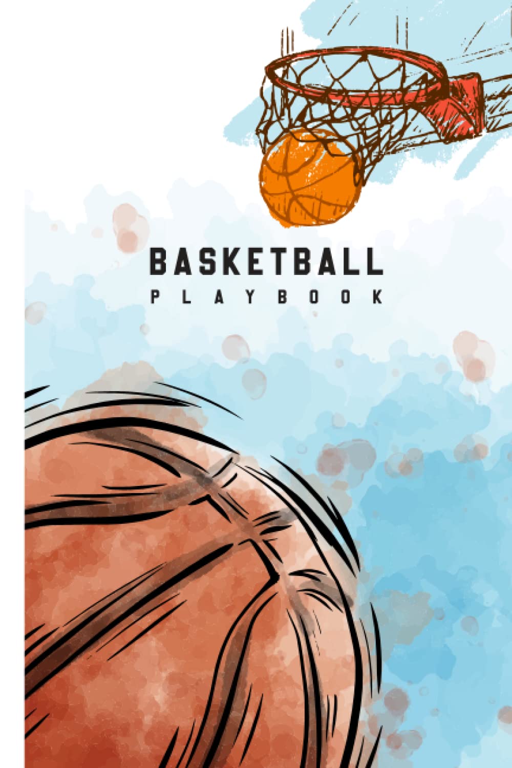 Basketball Playbook: Basketball Court Diagrams Notebook for Drawing Up Basketball Plays and Creating Playbook baixar livro de graça