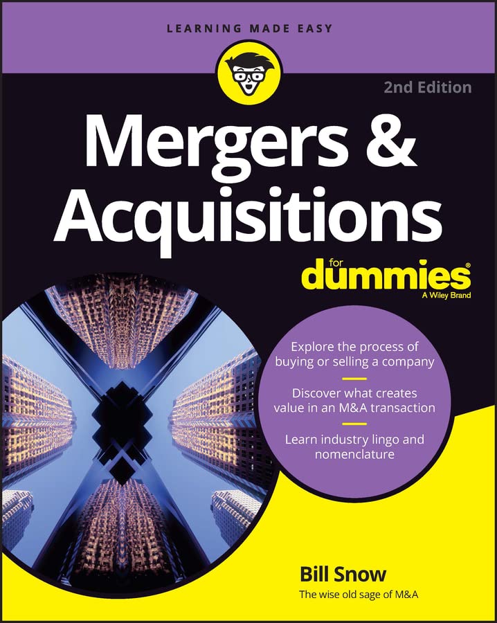 Mergers & Acquisitions For Dummies (English Edition)