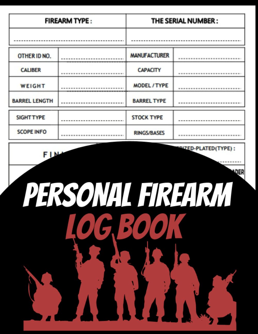 Personal Firearm Log Book: Firearms Acquisition, Disposition and Collection Registry Book. Perfect Gift for Gun Owners to Record Their Details. baixar livro de graça
