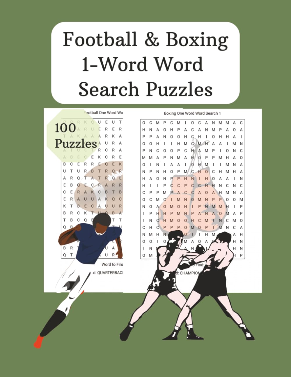 ler totalmente Football & Boxing 1-Word Word Search Puzzles