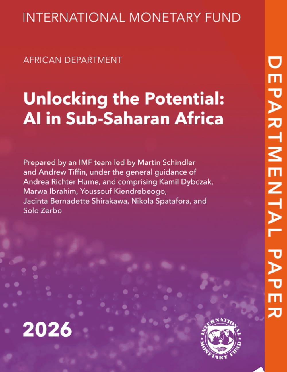 Unlocking the Potential: AI in Sub-Saharan Africa (Departmental Papers)