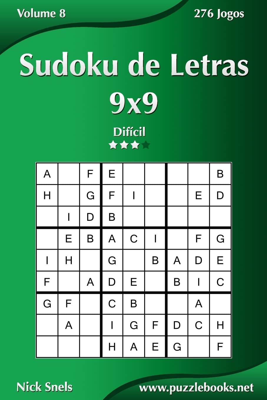 capítulo por capítulo baixar Sudoku de Letras 9x9 - Difícil - Volume 8 - 276 Jogos