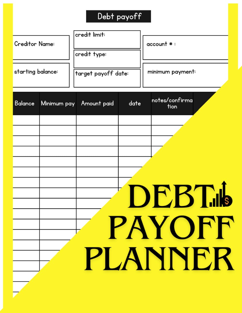 Debt payoff planner: the ultimite debt management workbook, track organize and pay off your debts effectively baixar livro de graça