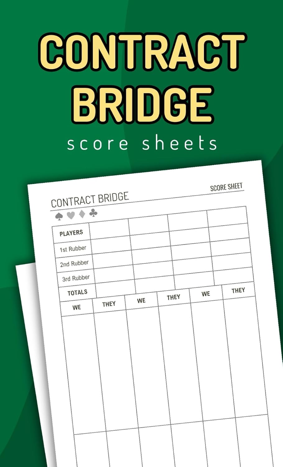 capítulo por capítulo baixar Contract Bridge Score Sheets: 4.25x7 Inch Pages for Scorekeeping