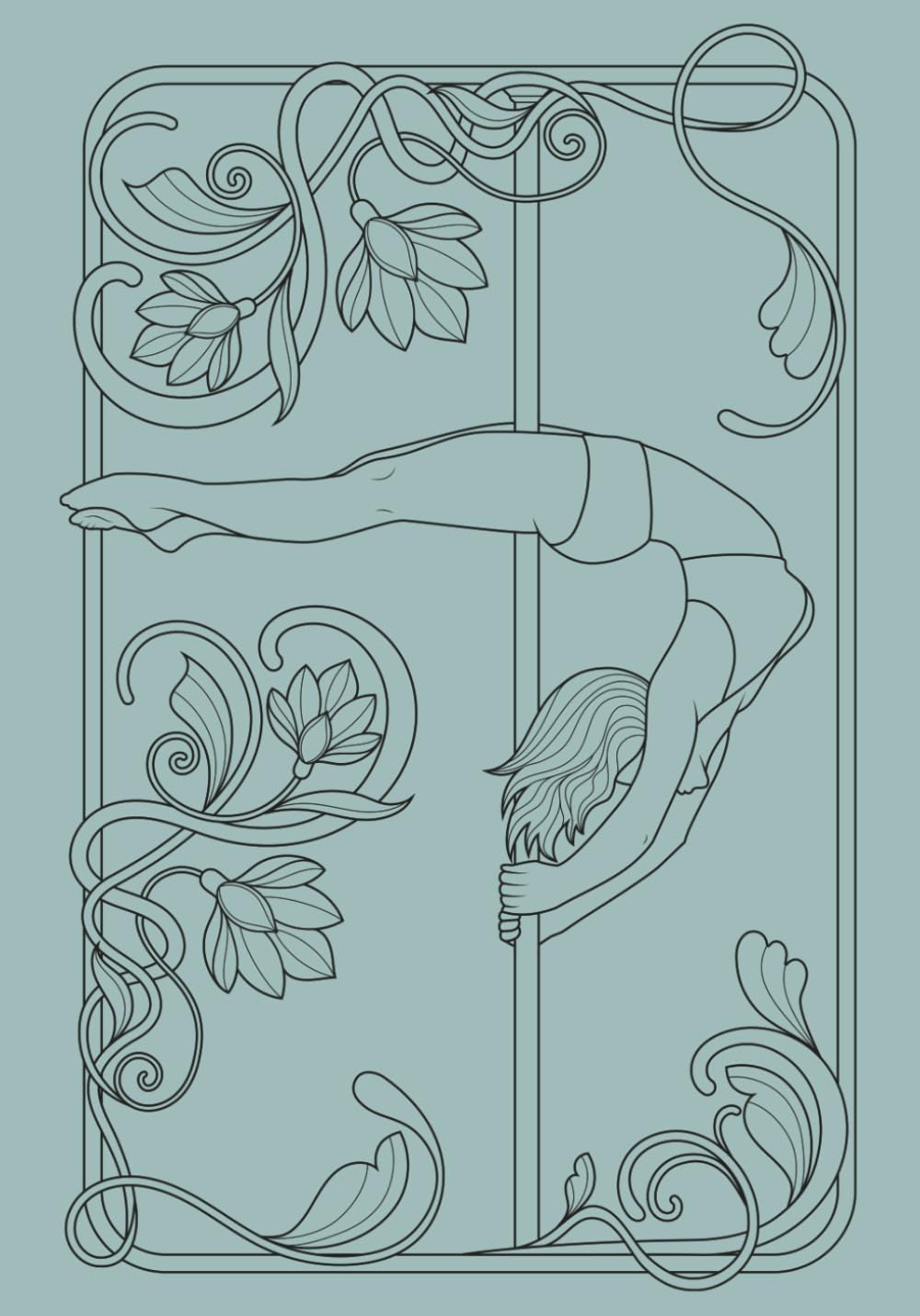 Art Nouveau Pole Dance Journal: Cute lined pole dance notebook for women baixar livro de graça