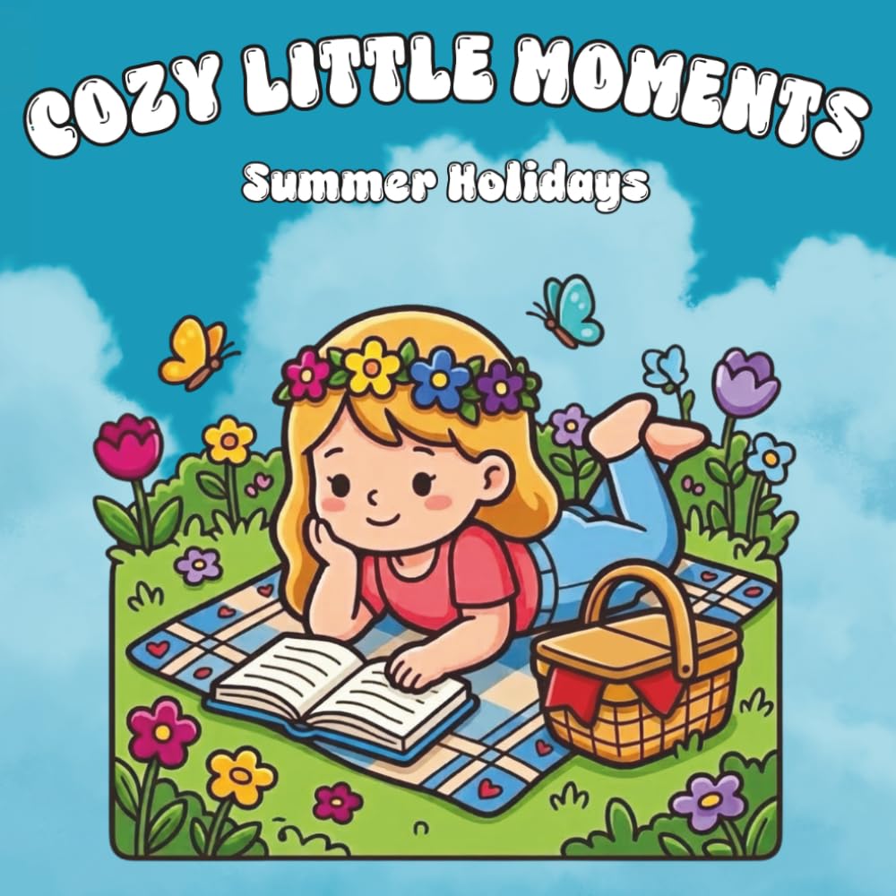 Cozy Little Moments - Summer Holidays: A Cozy Summer Coloring Book with Relaxing Holiday Scenes, Beach Days and Little Moments of Fun (Cozy Little Moments - Coloring Book Series) (German Edition) baixar o livro de graça