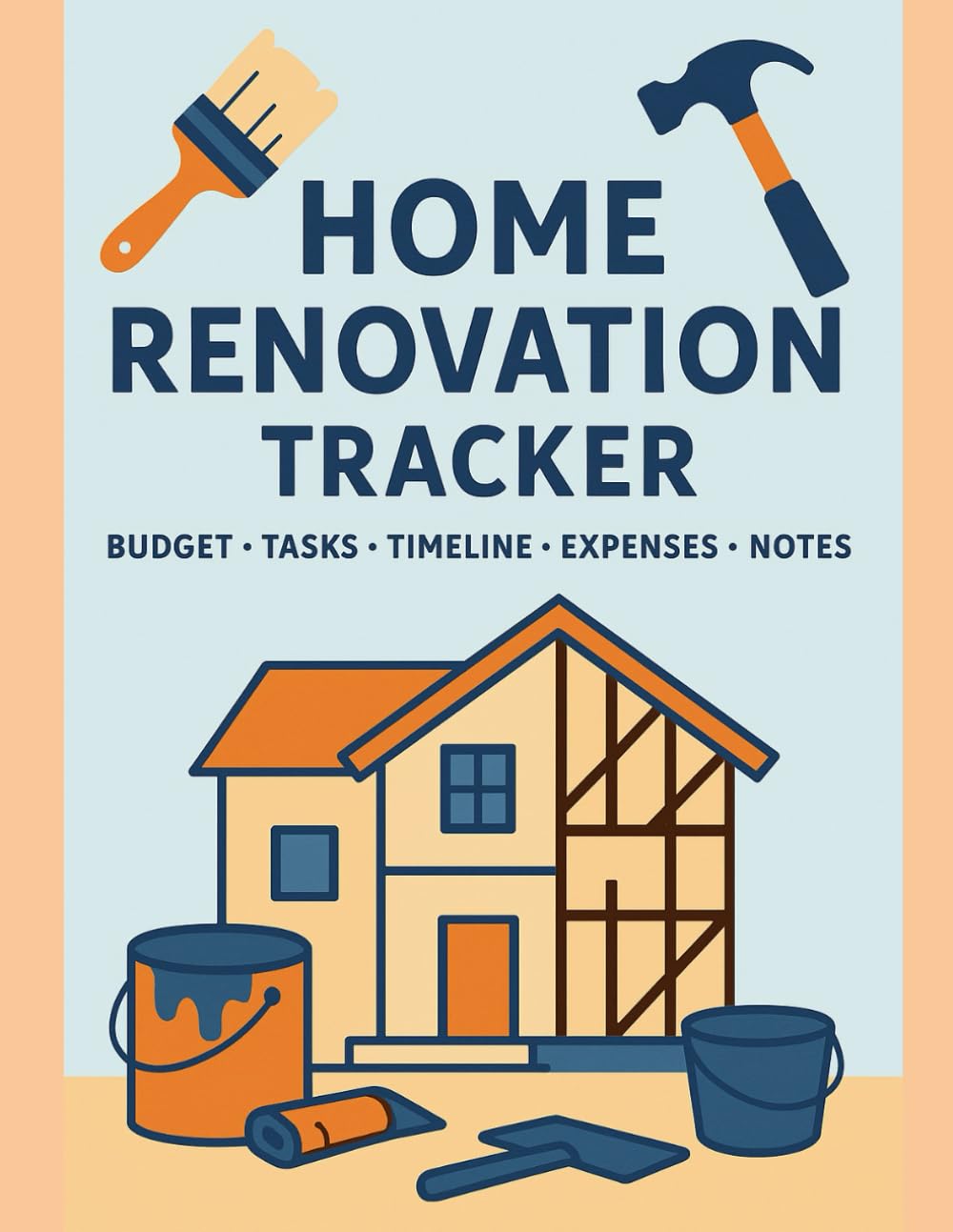 ler totalmente Home Renovation Tracker Template – 90-Day Project Planner