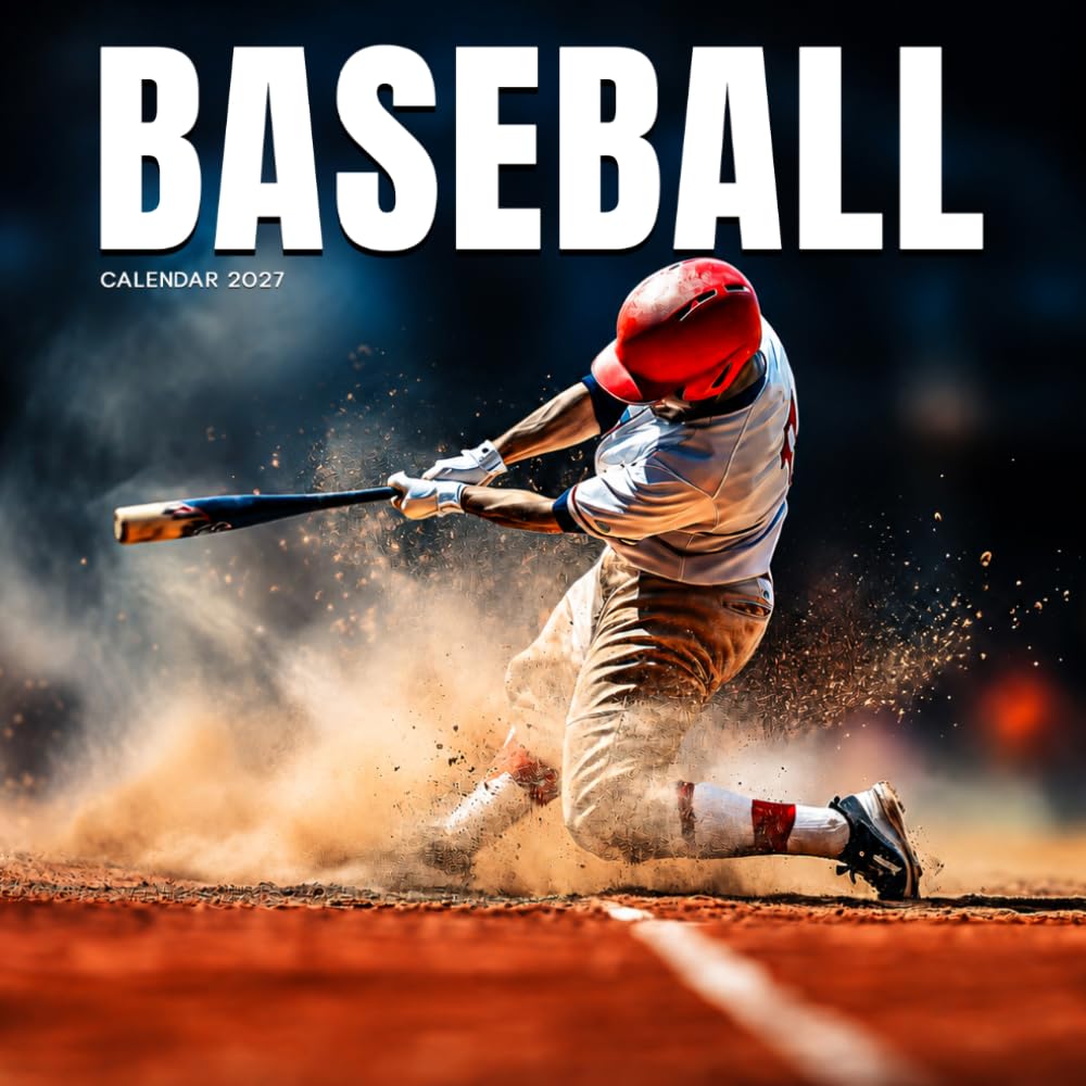Baseball Calendar 2027: Fields, Equipment and Game Scenes
