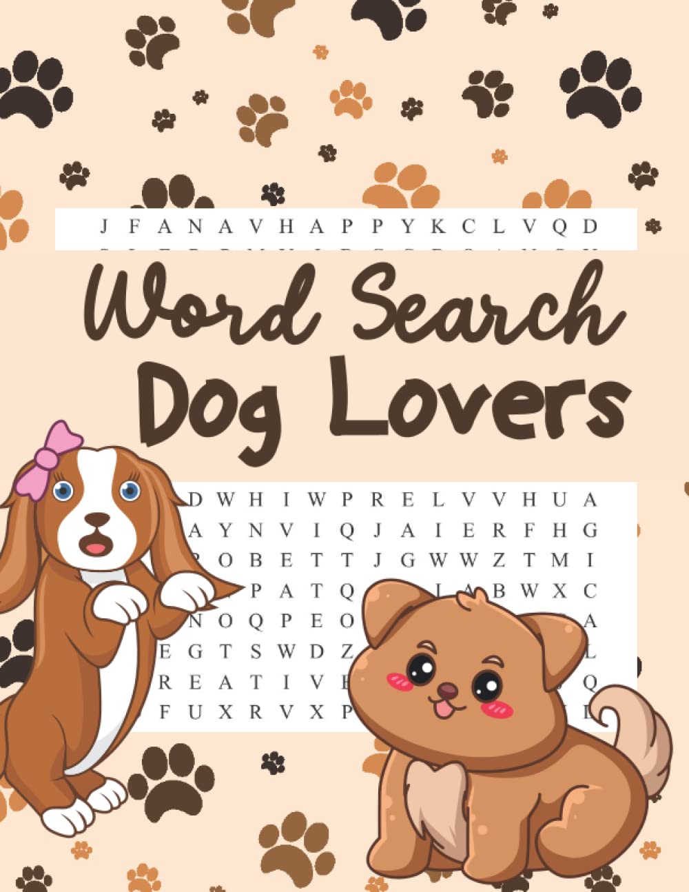 Word Search Dog Lovers: Dog Lovers Themed Word Search Puzzle Book For Adults, Seniors, Teens and Kids. baixar livro de graça