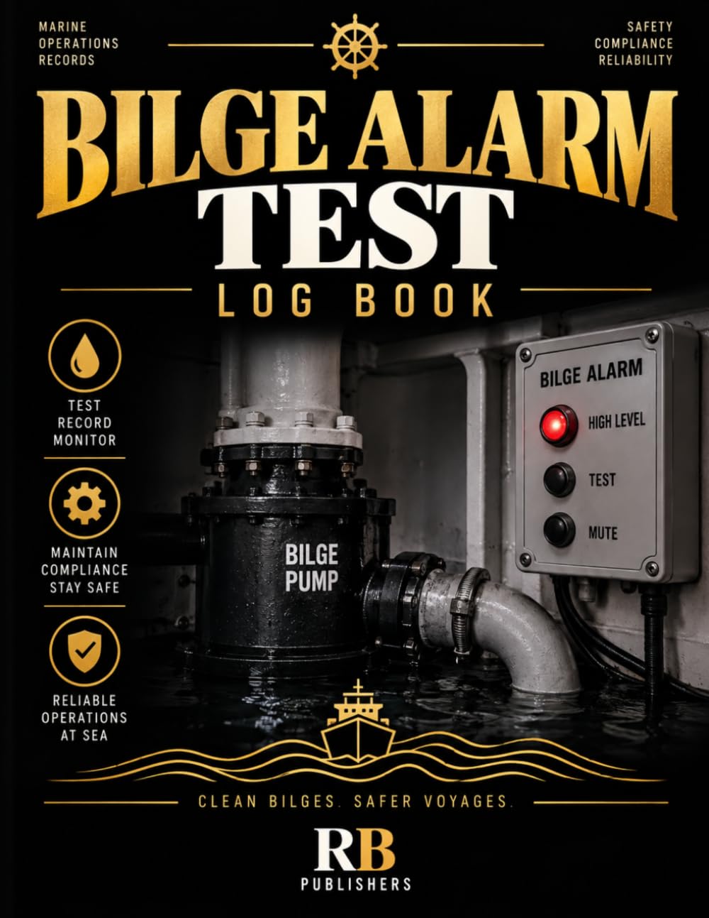 capítulo por capítulo baixar Bilge Alarm Test Log Book: Marine Bilge High-Level Alarm Testing, Inspection & Maintenance Records for Ships, Vessels, Workboats and Marine Operations