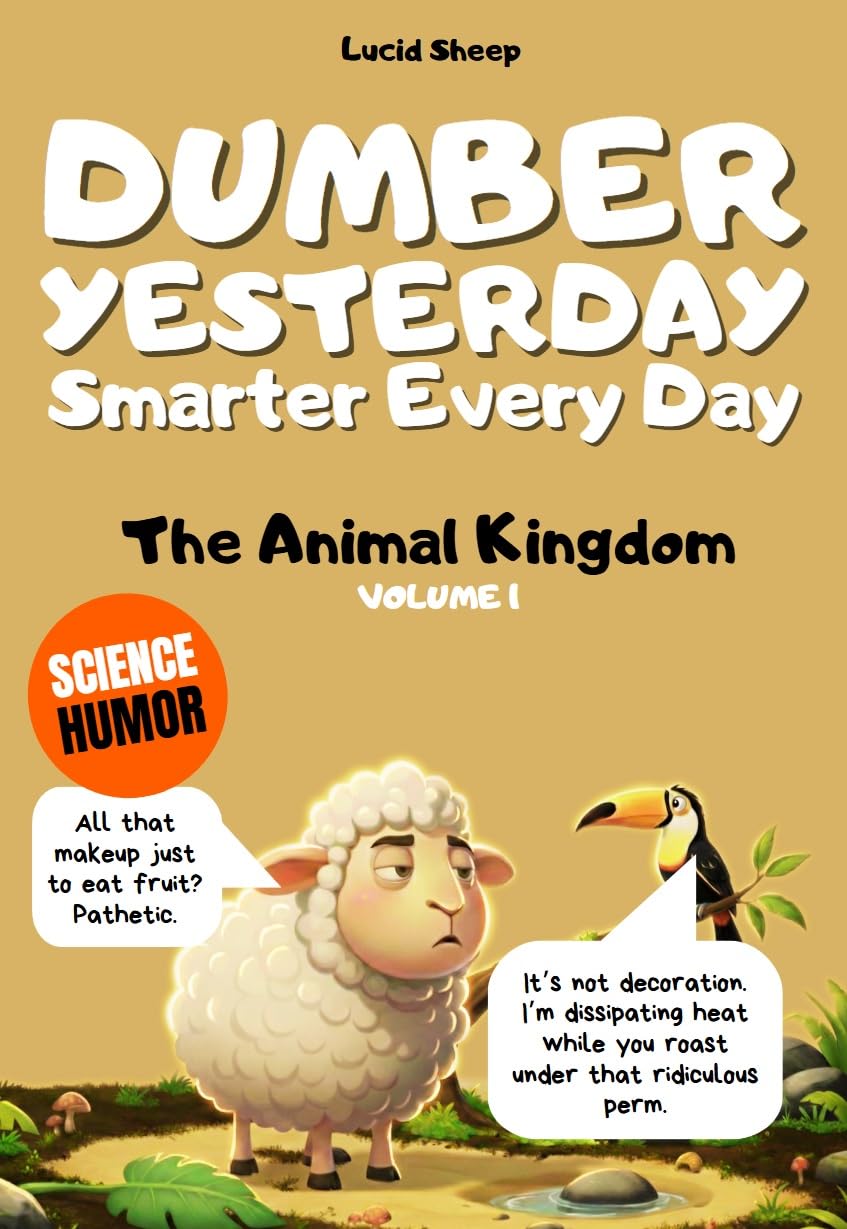 Dumber Yesterday - Volume 1 - The Animal Kingdom: Over 300 mind-blowing scientific facts told by the most egocentric sheep in all of literature. (English Edition)