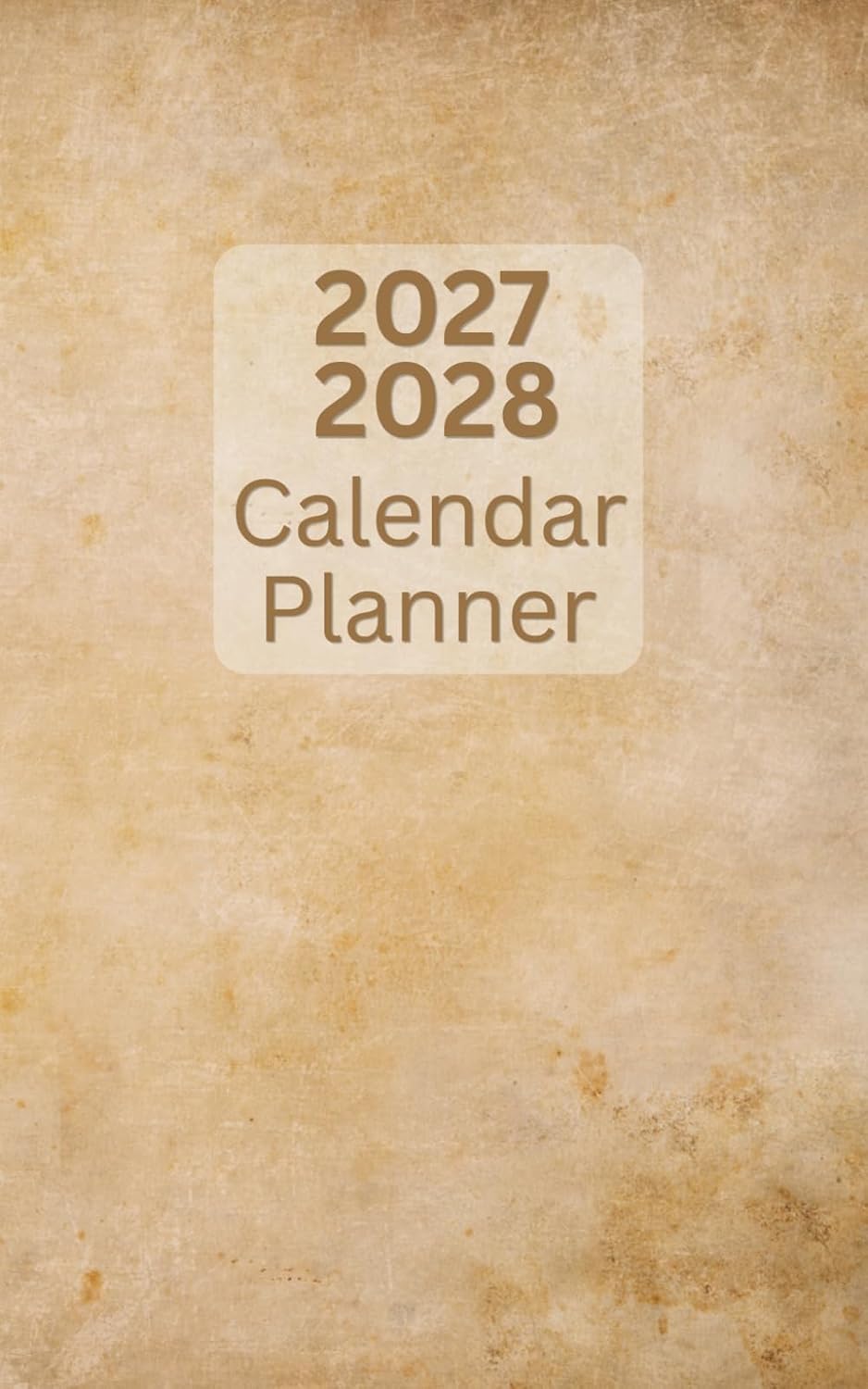 ler totalmente 2027-2028 Calendar Planner: 150 pages (medium) size 5x8 Inc