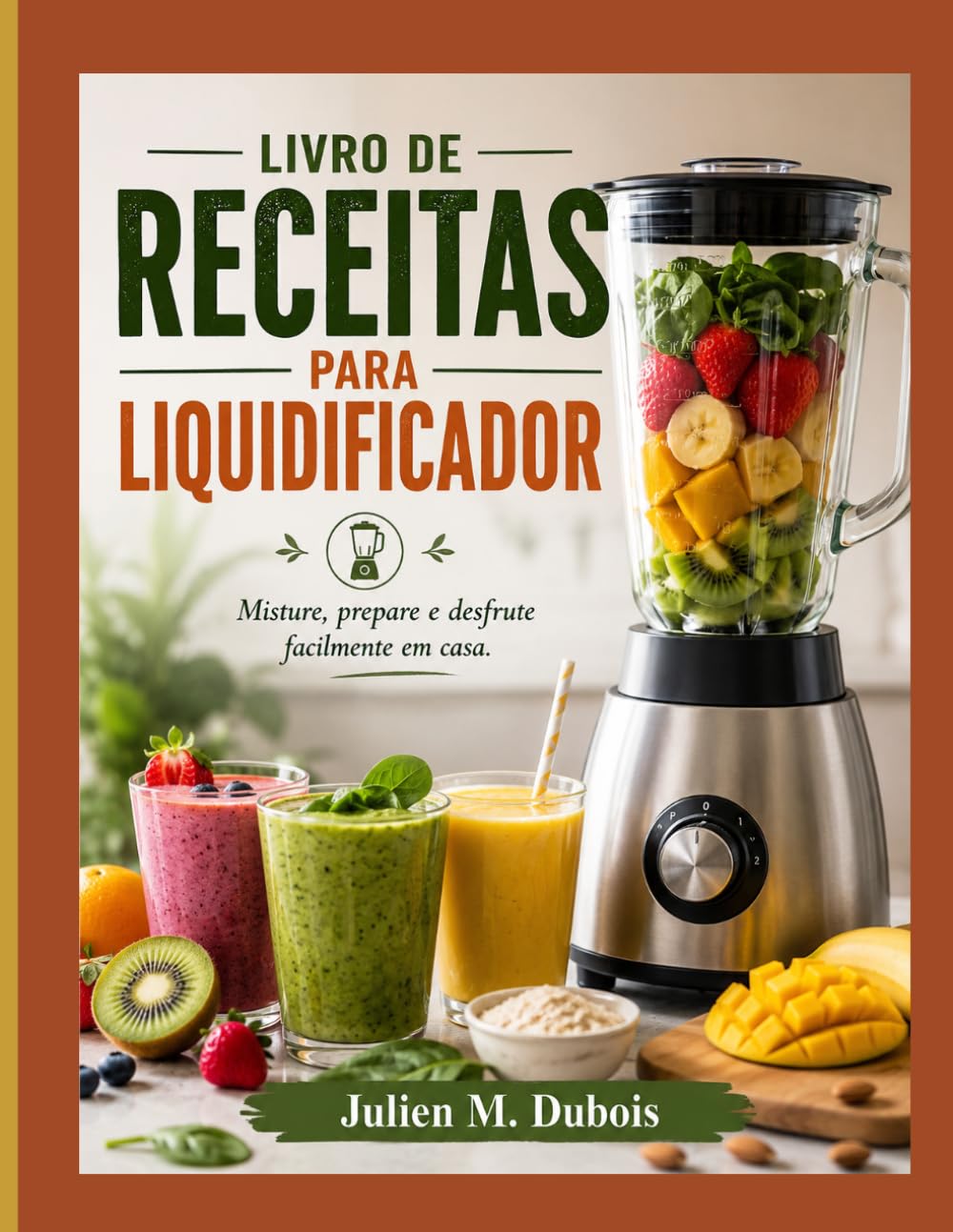 LIVRO DE RECEITAS PARA LIQUIDIFICADOR: Misture, prepare e desfrute facilmente em casa. (Portuguese Edition) baixar o livro de graça