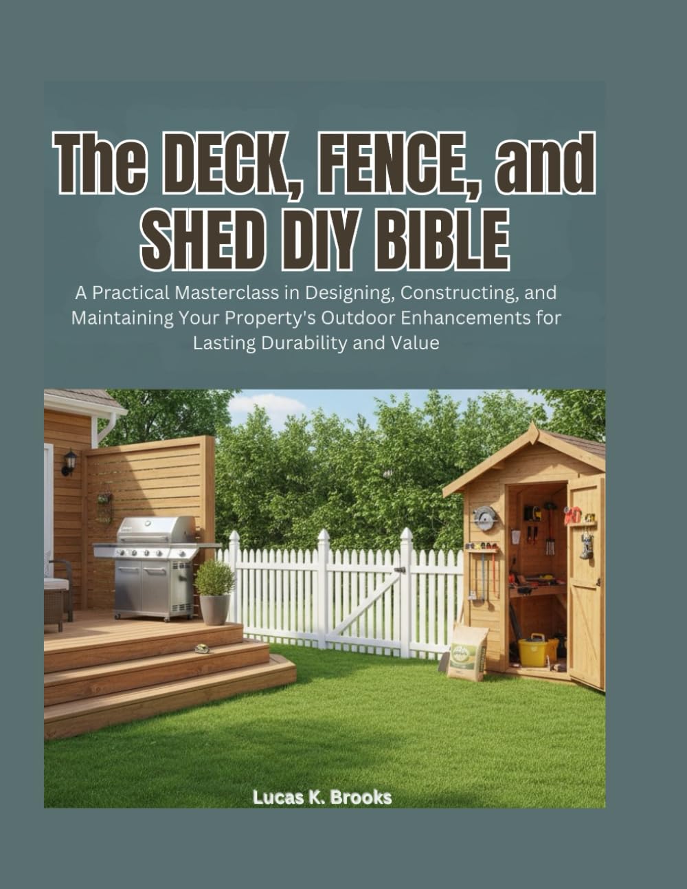 The Deck, Fence, and Shed DIY Bible: A Practical Masterclass in Designing, Constructing, and Maintaining Your Property's Outdoor Enhancements for... Value (The Essential Do-It-Yourself Bibles) baixar o livro de graça