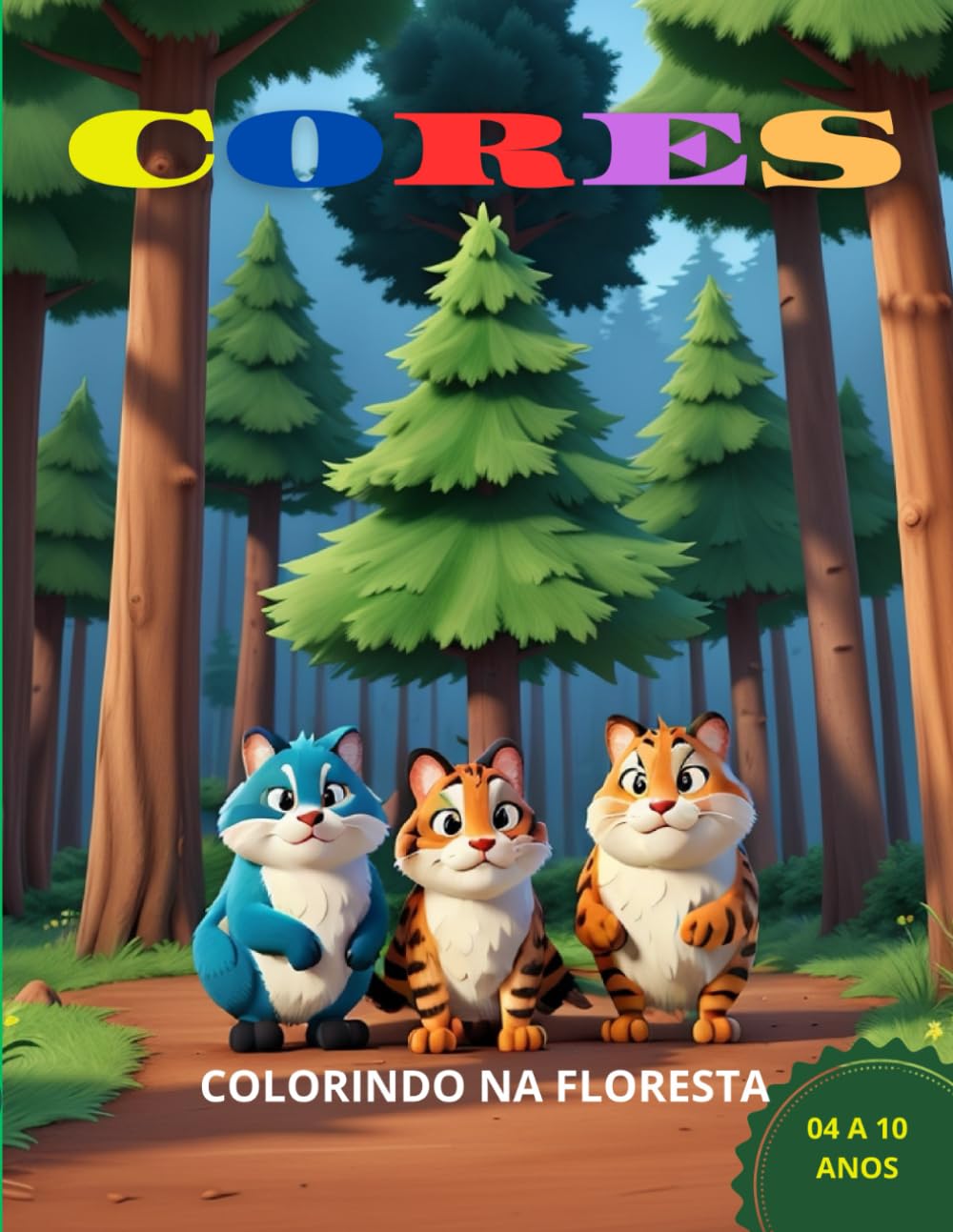 CORES: COLORINDO NA FLORESTA (Portuguese Edition) baixar livro de graça