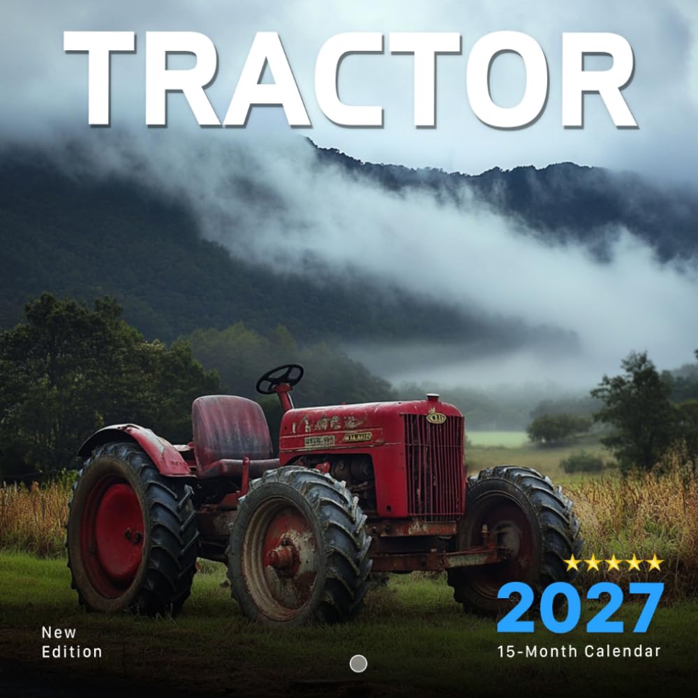 Tractor Calendar 2027: Powerful Farm Machines Built to Work baixar o livro de graça