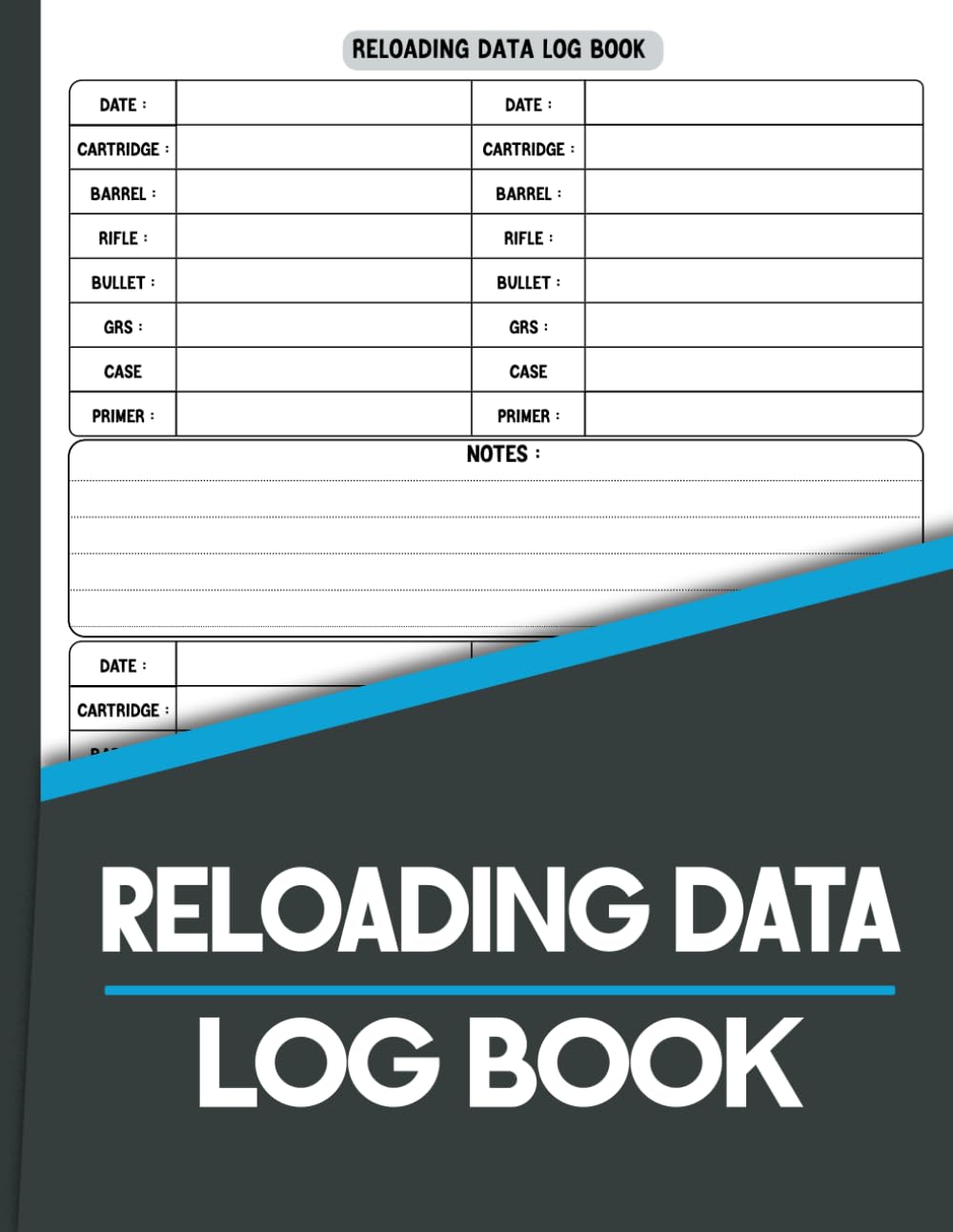 ler totalmente Reloading data log book: Efficiently Track Your Ammunition with the Reloaders Ammo Log| Logbook For Shooters | Reloader Book.