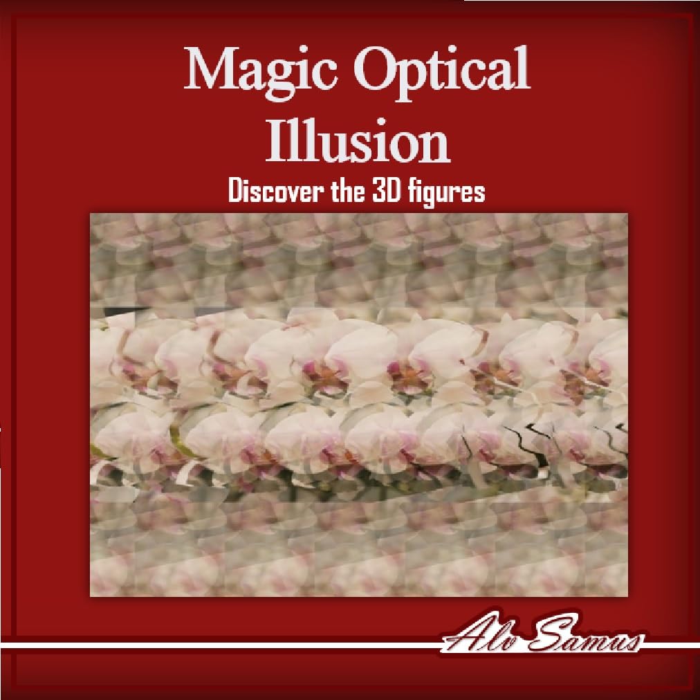 ler totalmente Magic Optical Illusion, Discover the 3D figures, Vol. 2: Use your Magic Eyes and see beautiful 3D figures, improve your vision. (Magic Stereogram for everybody) (English Edition)