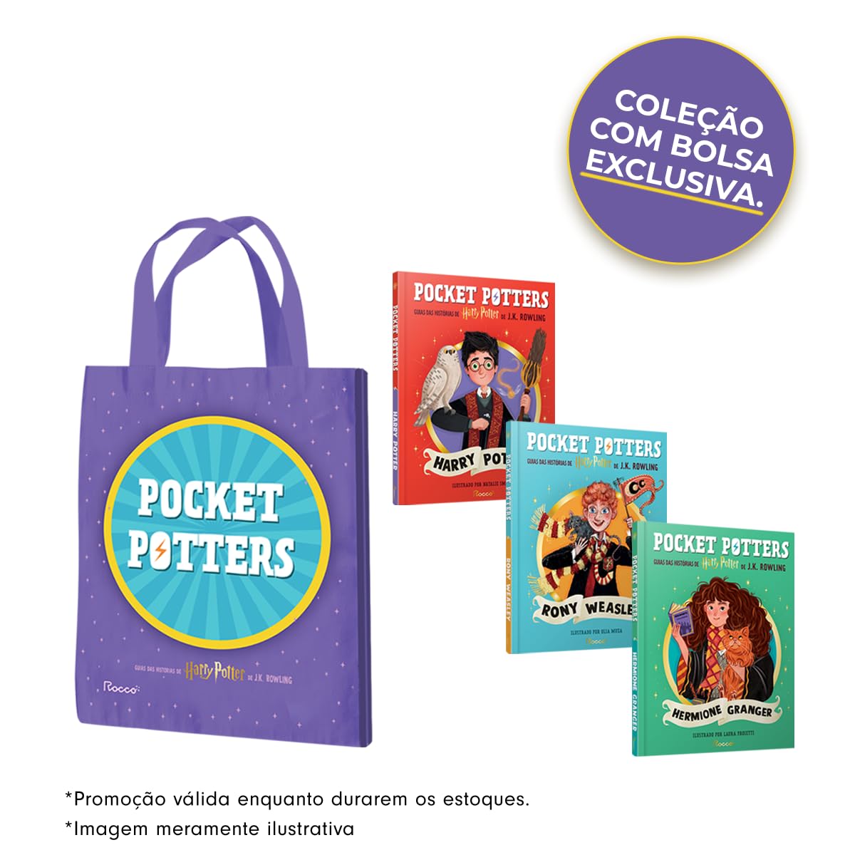 ler totalmente Coleção Pocket Potters (3 livros com sacola): Guias das histórias de Harry Potter de J.K. Rowling