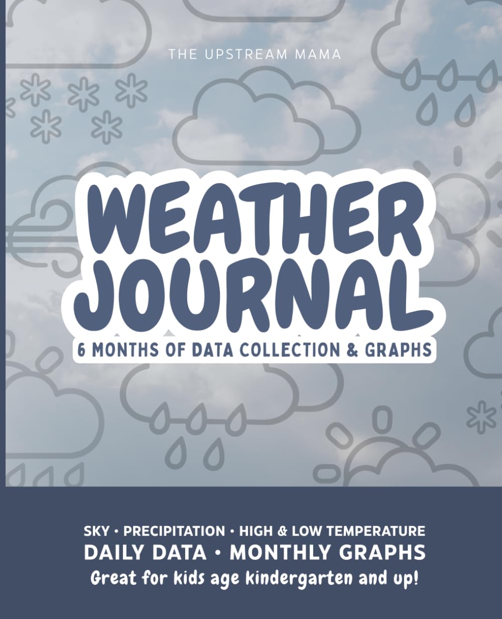 capítulo por capítulo baixar Weather Journal for Kids - 6 Months of Data Collection and Graphs