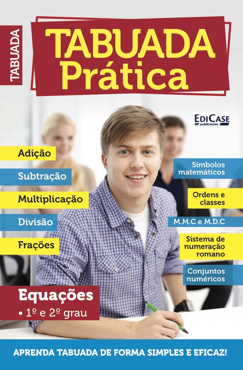 Tabuada Prática Ed.01 + Lápis de brinde: Aprenda a tabuada de forma simples e eficaz! baixar livro de graça