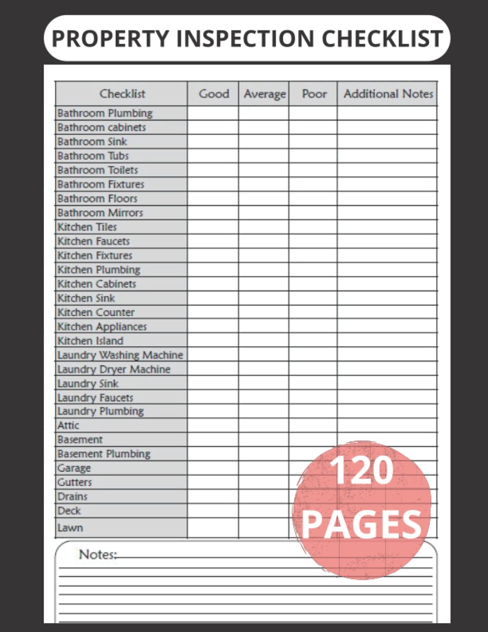 House Inspection Checklist: House Flipping Book, Home Buyers Guide for Home Purchase, Property Inspection Checklist, Real Estate Wholesaling and Investment Checklist baixar livro de graça