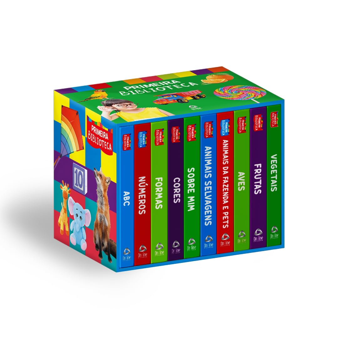 ler totalmente Coleção Primeira Biblioteca Volume 01 - Box com 10 Livrinhos