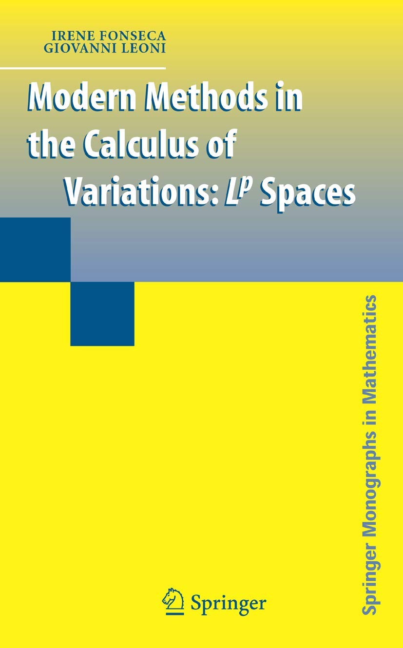 Modern Methods in the Calculus of Variations: L^p Spaces baixar livro de graça