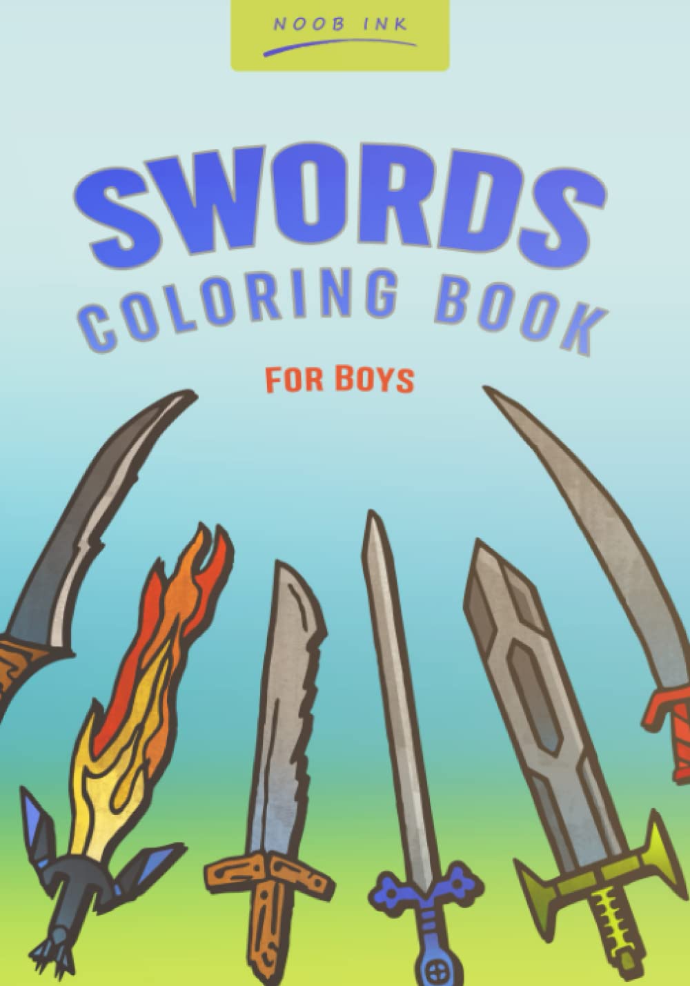 ler totalmente Swords Coloring Book For Boys