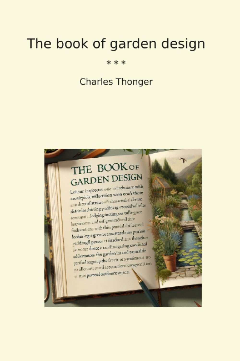 capítulo por capítulo baixar The book of garden design (Classic Books)