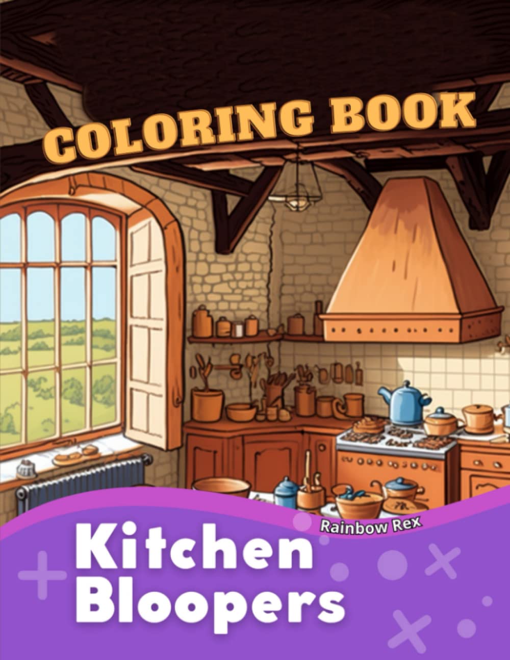 ler totalmente Kitchen Bloopers Coloring Book: Relax And Find Your Creative Abilities With Dining Room Scenes Illustrations, Easy Color Pages For Adults Girls Colorists Provide Relieve Stress