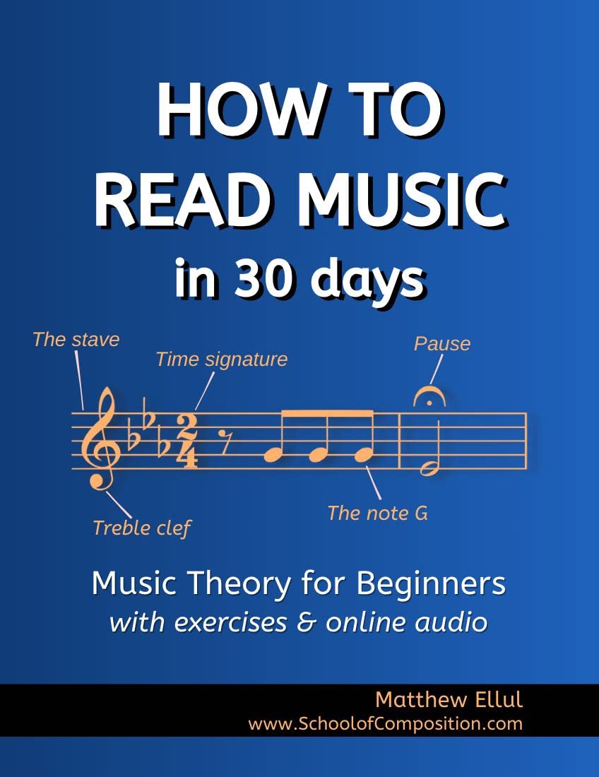 ler totalmente How to Read Music in 30 Days: Music Theory for Beginners - with Exercises & Online Audio (Practical Musical Theory Book 1) (English Edition)
