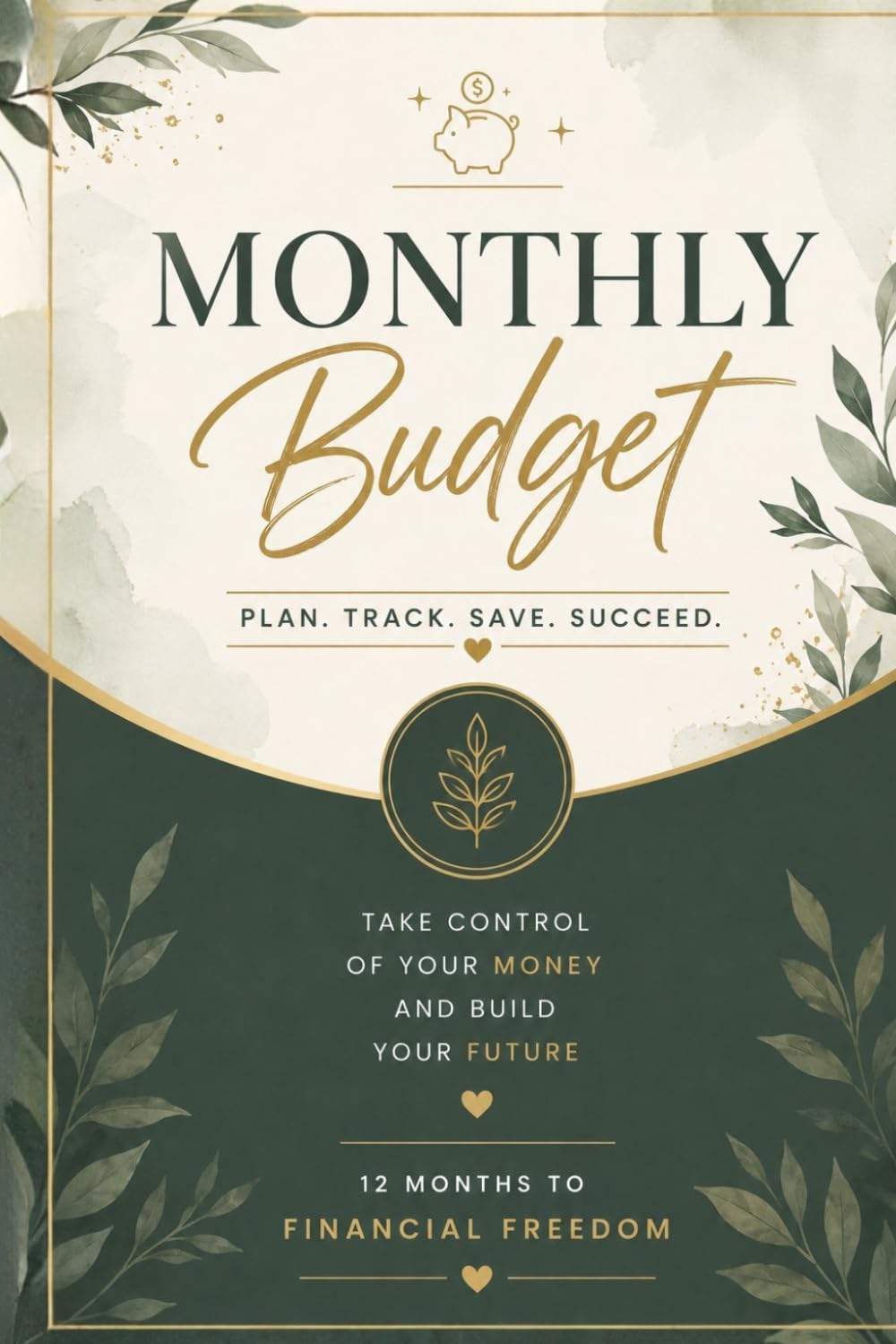 Monthly Budget planner. Plan, track, save, succeed: Track Income, Expenses, Savings Goals, Bills and Debt Payments | 12-Month Money Management Workbook for Financial Freedom baixar o livro de graça