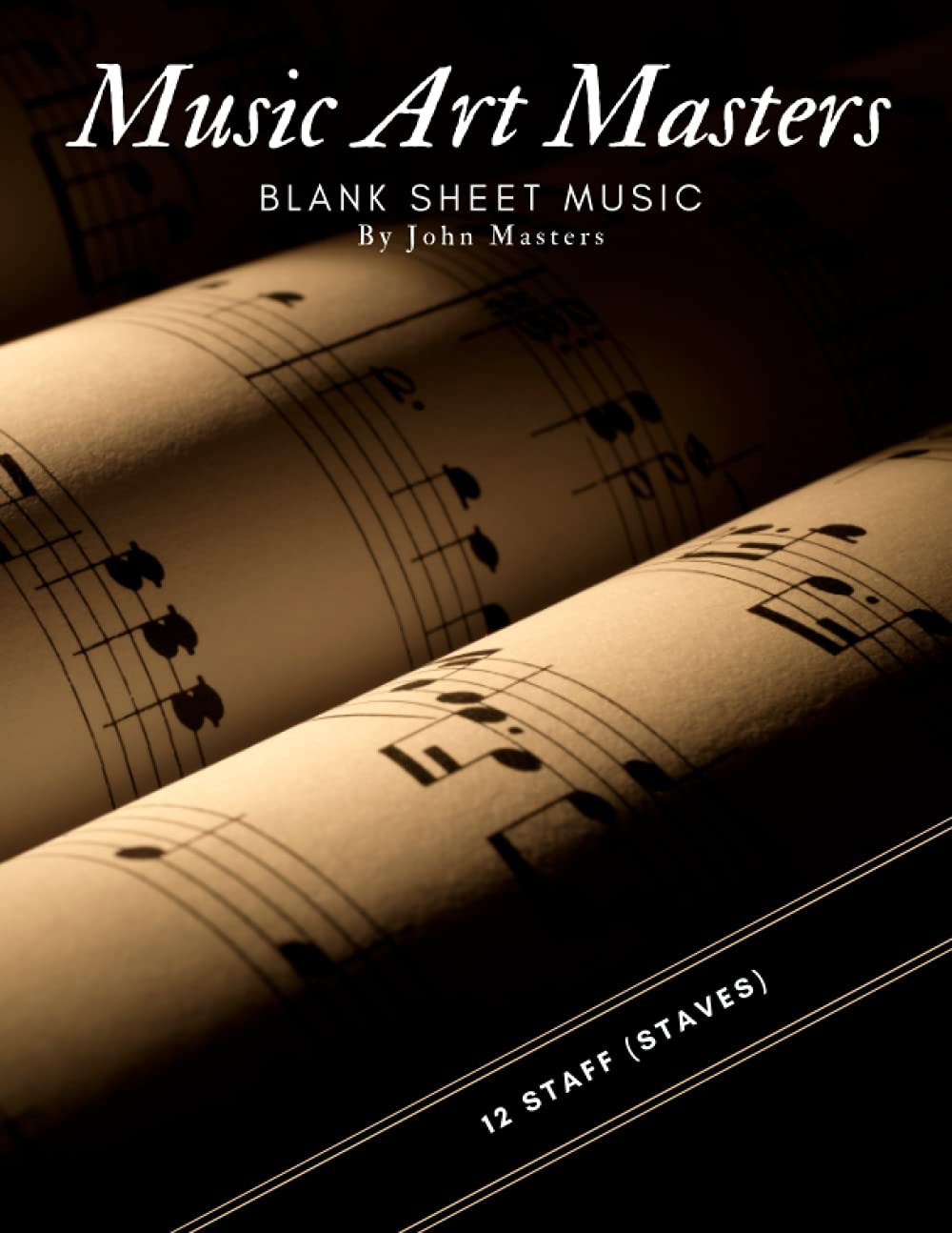Blank Sheet Music: Blank Sheet Music Staff, Manuscript Paper Notebook, 12 Staff Staves For Musical Artist, Alternative Musician Gift Ideas baixar o livro de graça
