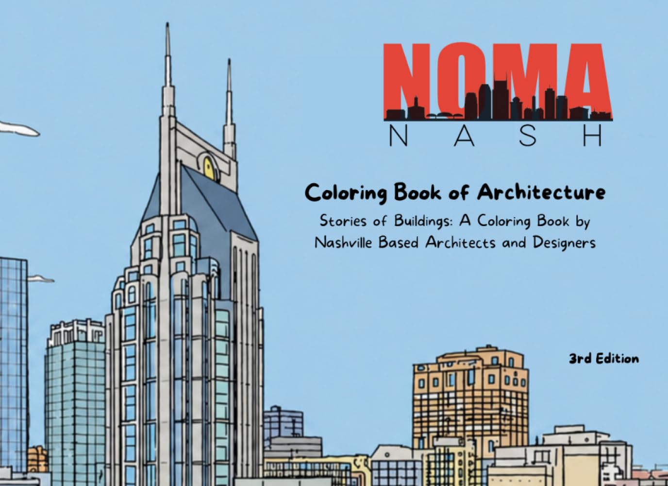 ler totalmente Coloring Book of Architecture: Stories of Buildings: A Coloring Book by Nashville Based Architects and Designers