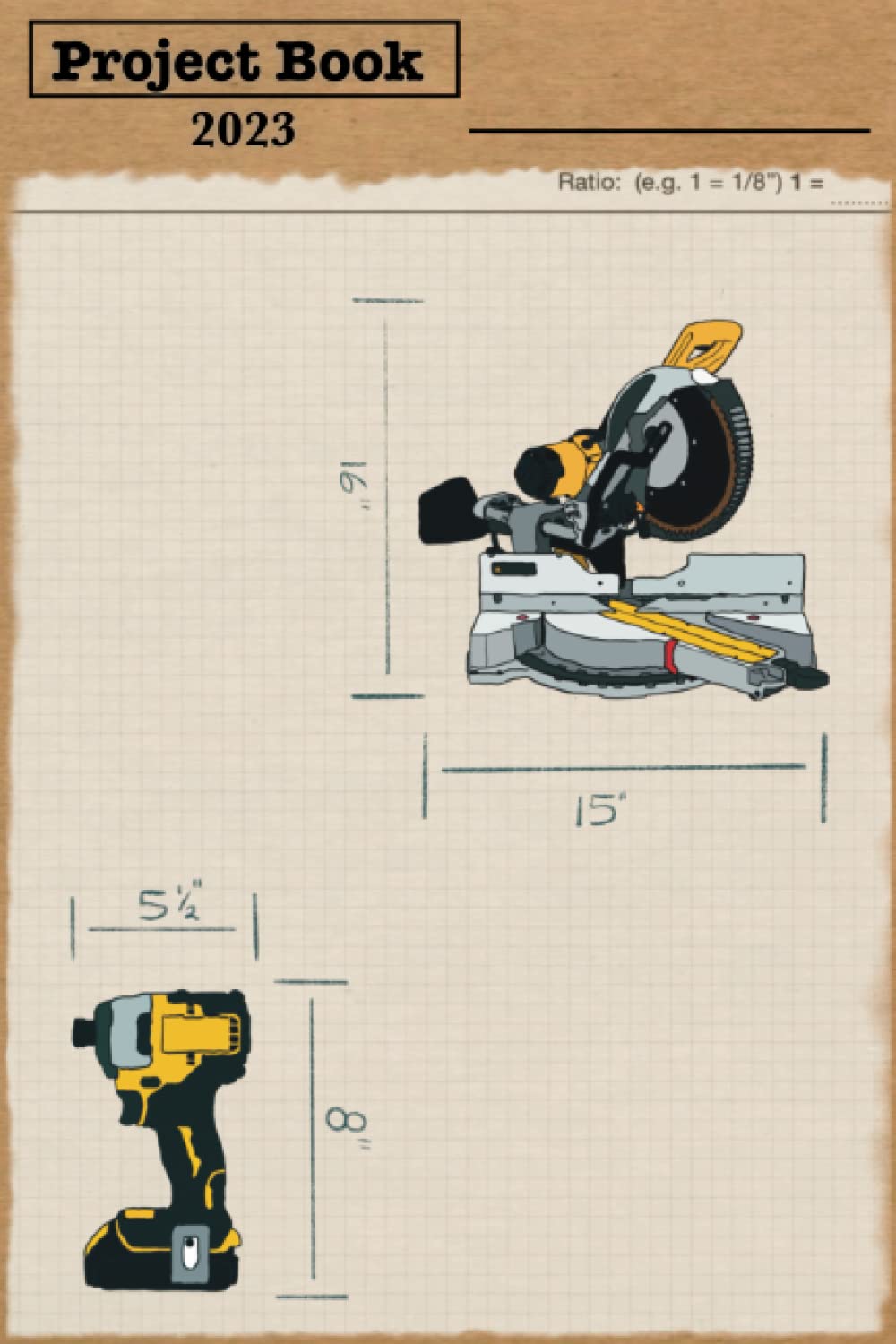 ler totalmente The Carpenter's Sketch and Designing Book (Compact Version): Build Designs, Draft Pages, Graph Page, Materials Page, Project Planning - Design - Organizing