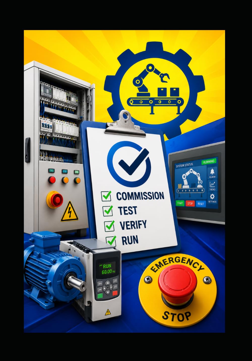 ler totalmente Machine Commissioning for Maintenance & Automation Technicians: A Practical Guide to Safe Startup, PLC I/O, Drives, Networks, Safety Systems, Sequence Testing, and Handover