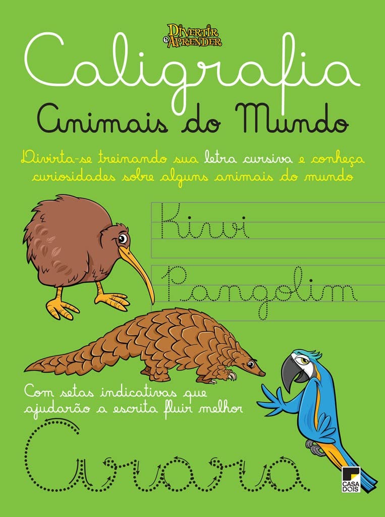 Caligrafia Animais do Mundo 01 baixar o livro de graça