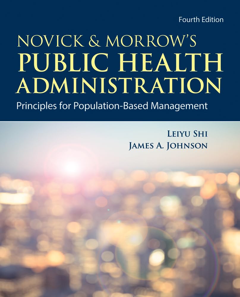 ler totalmente Novick & Morrow's Public Health Administration (English Edition)