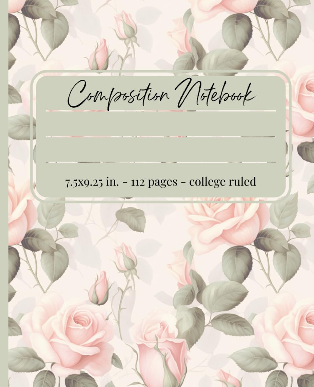 Boho Composition Notebook: College Ruled Boho Flowers baixar livro de graça