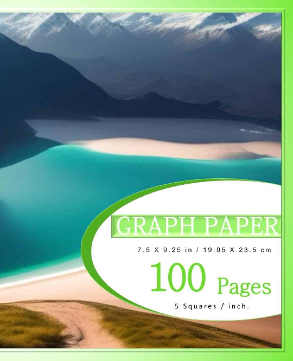 100 Graph White Paper Notebook, Quad Ruled 5 squares per inch with colorful Glossy cover: Math, Physics and Engineering Composition Notebook, suitable for Teachers, Students, Scientists and Engineers. baixar o livro de graça