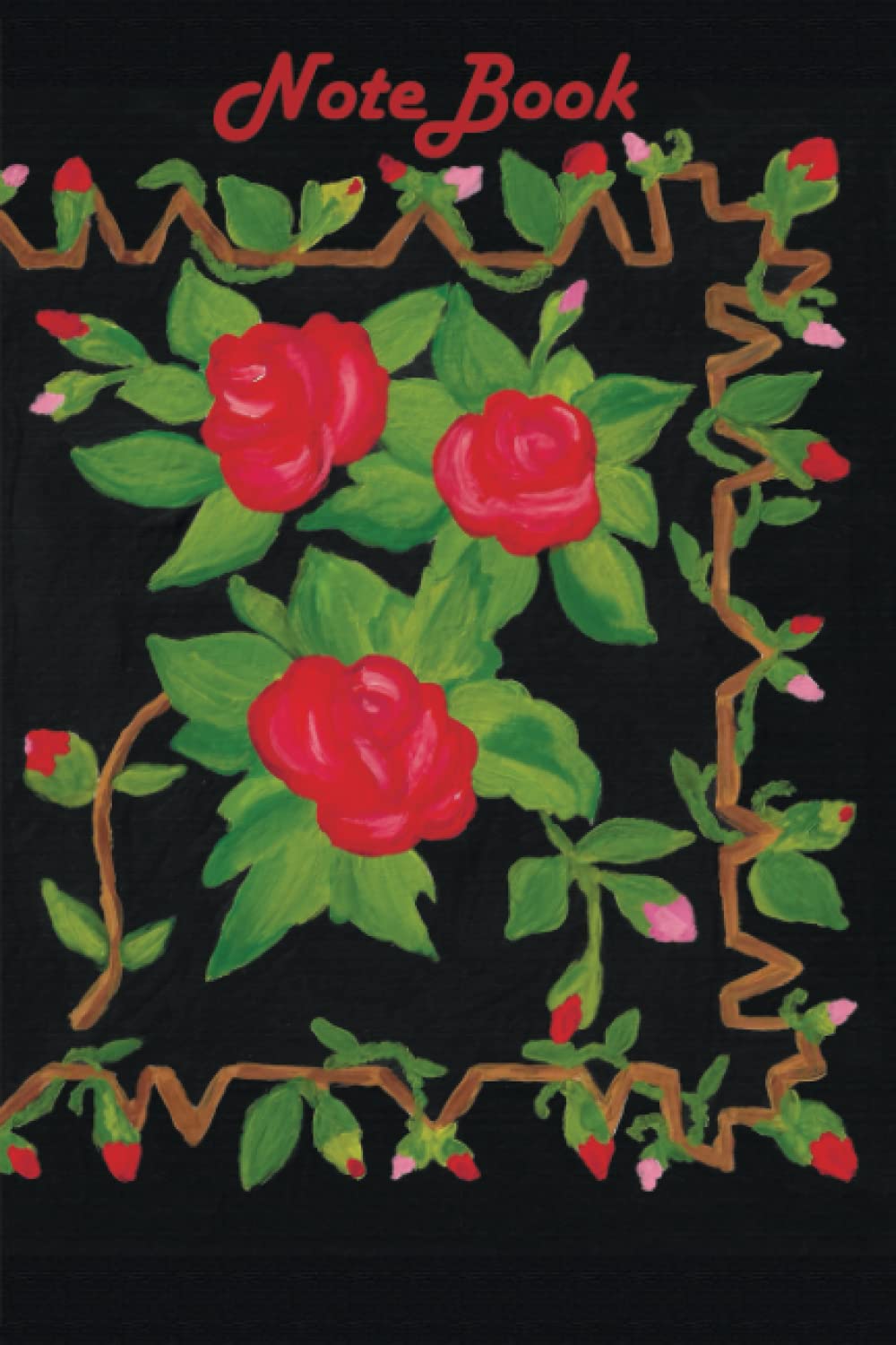 ler totalmente NoteBook: Quad Ruled, wide ruled, notebook 6"x9", 100 pages, traditional carpet, small traditional ebroidery pattern on every page, moldavian (Moldovan carpets/rugs)