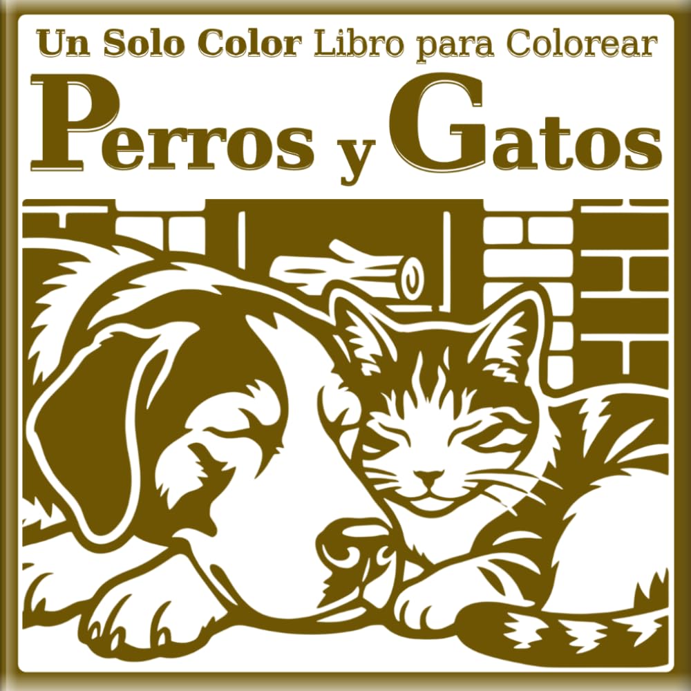 ler totalmente Libro de Colorear de Un Solo Color — Perros y Gatos: Guías de puntos para colorear & ejemplo terminado en gris | Perros, gatos, cachorros y gatitos para todas las edades (Spanish Edition)