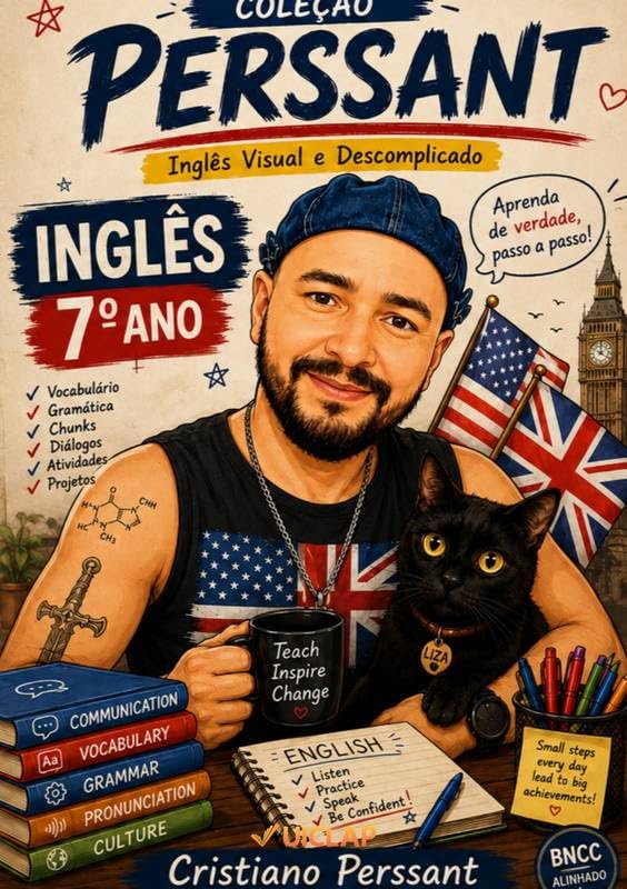 Coleção Perssant – Inglês 7º Ano: Inglês Visual e Descomplicado – Aprenda de Verdade, Passo a Passo! baixar livro de graça